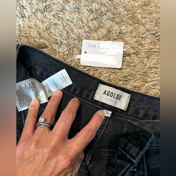 AGOLDE Riley High Rise Straight Crop - Picture 5 of 5